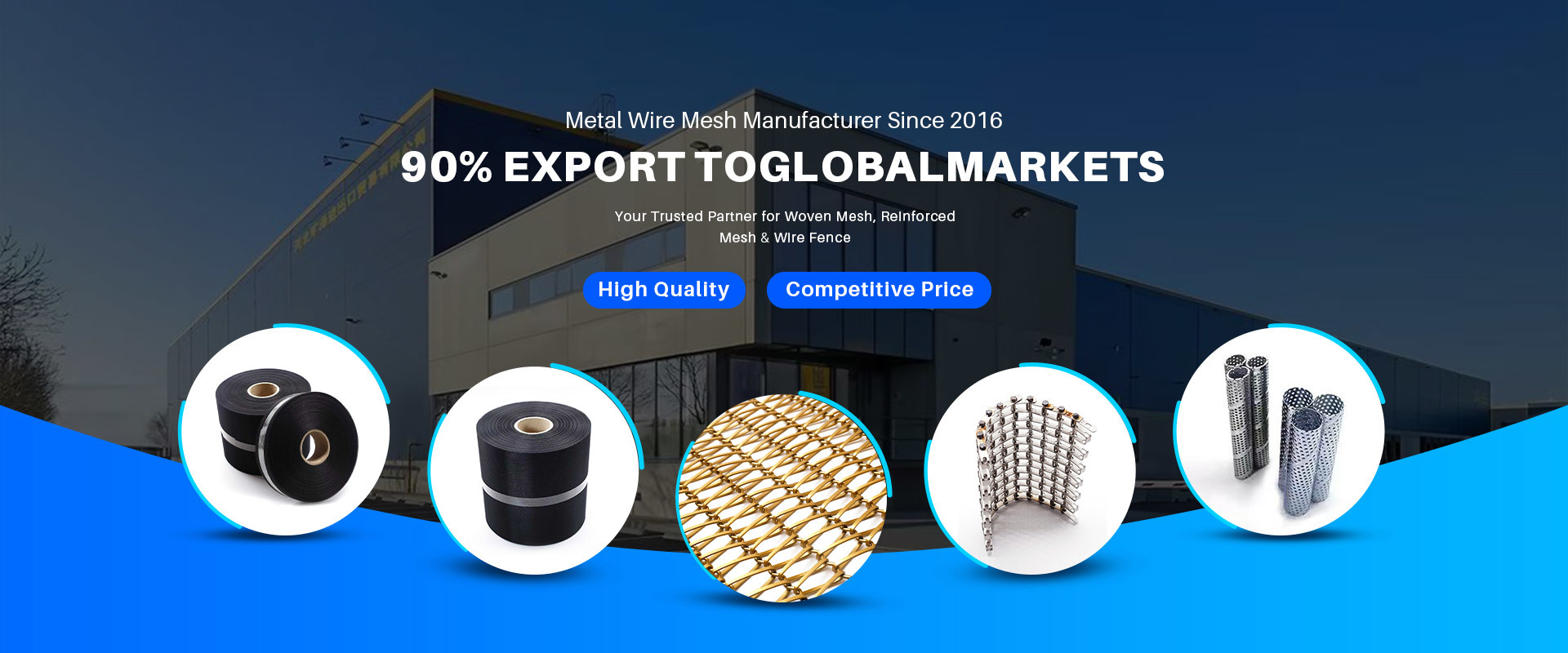 Calidad Malla recubierta de epoxi fábrica