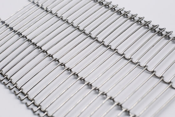 Chất lượng Full Size And Full Specification Stainless Steel Mesh Conveyor Belt 304 tùy chỉnh nhà máy sản xuất