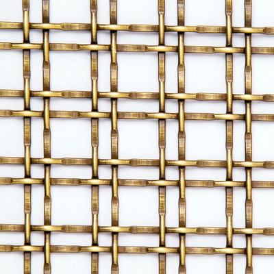 Harga bagus Lini vertikal Aperture Pattern Metal Mesh Dekoratif on line