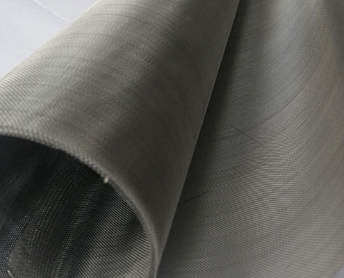 Prezzo buono Tessuto metallico a maglia con precisione al micron in linea