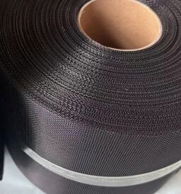 Qualité Tissu en maille à armure toile en acier à faible teneur en carbone de 400 mètres de long, revêtu d'époxy, utilisé pour la filtration et le support usine