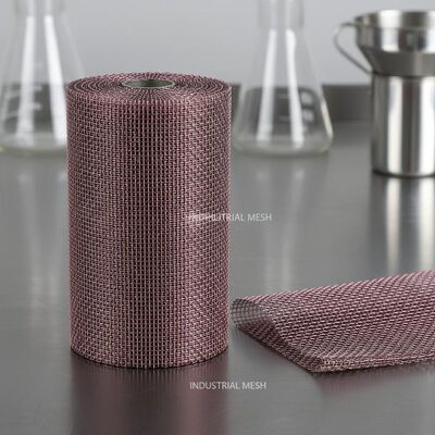 Good price Purple Bronze Copper Screen Plain Weave Durable Copper Wire Mesh for Industrial Filtration and Separation online