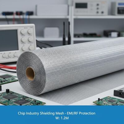 Good price Chip Industry Shielding Mesh Width Up To 1 2 Meters Ideal for EMI RF Interference Protection in Electronic Devices online